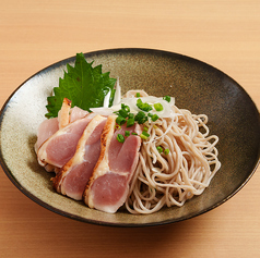 鶏のぶっかけそば