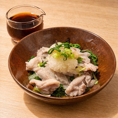 豚バラポン酢