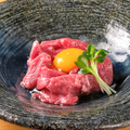 料理メニュー写真&nbsp;ラムユッケ