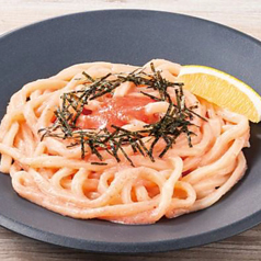 明太クリームうどん