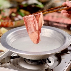 こだわりのハマグリ出汁の写真