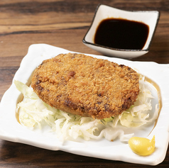 馬肉屋のメンチカツ