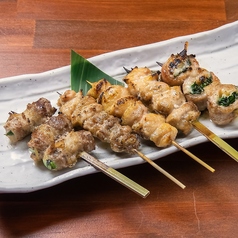 焼き鳥盛り5種