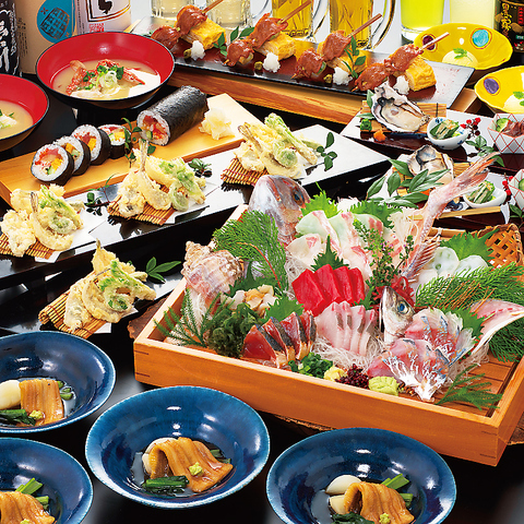 旬の食材を使用した本格和食をご提供☆お得な飲み放題付きコース各種ご用意！
