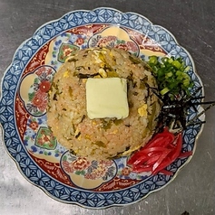 鉄板高菜明太炒飯