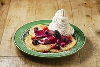 ふわとろ食感！こだわりのパンケーキで至福のひと時