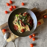 ◇◆菜の花とセミドライトマトのペペロンチーノ◆◇