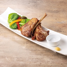 ラムチョップのグリル