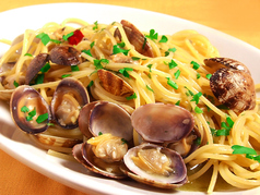 あさりのスパゲッティ　Spaghetti alla vongole veraci