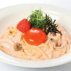 明太クリームカルボナーラ