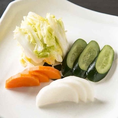 漬物の盛り合わせ