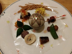 懐石料理の一部