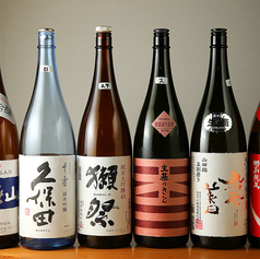 銘酒「獺祭」「久保田」から季節の限定酒まで