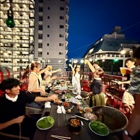 【屋上テラス＆貸切対応】特別な夜を演出する空間