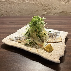 ガリしそ炙り〆サバ