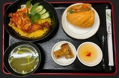 鶏肉ご飯セット