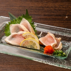 国産鶏ムネ刺し
