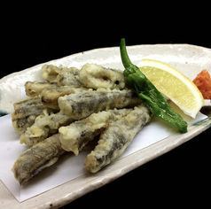 目光の唐揚げ