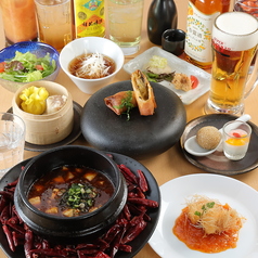 まーぼーとご飯 れんげのコース写真