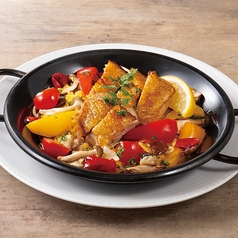 阿波尾鶏のパエリア