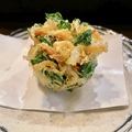 料理メニュー写真&nbsp;桜エビと春野菜の小判かき揚げ