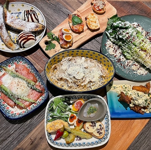 《沖縄料理と炭火焼》駅近オシャレ隠れ家♪時間を忘れて満喫☆デート・女子会・貸切◎