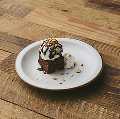 チョコレートブラウニー &アイスクリーム