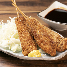 馬肉の串カツ (3本)