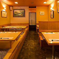 洗練された店内♪じっくり語り合える落ち着いた雰囲気◎