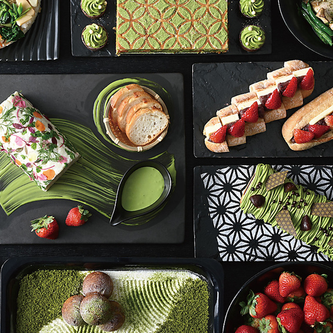 いちごブッフェ～和庭園～