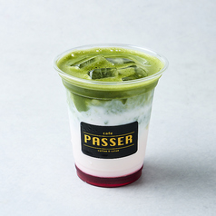 抹茶ストロベリーラテ(ホットorアイス)