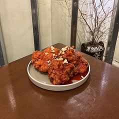 ヤンニョムチキン定食