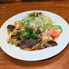 ≪夏季限定≫ホルモン炒め定食 ランチタイム ごはん・みそ汁付