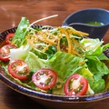 料理メニュー写真 野菜サラダ　自家製ドレッシング