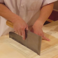 打ちたての蕎麦を食す！