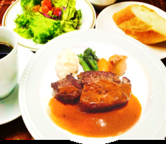 国産牛フィレステーキランチ