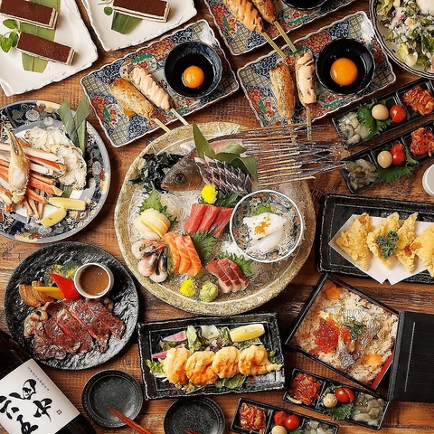 【池袋駅西口3分】全席個室◎問屋直営の食べ放題居酒屋！本鮪や和牛まで◎■2500円～
