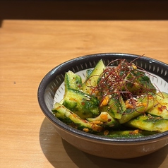 食べるラー油の旨辛きゅうり