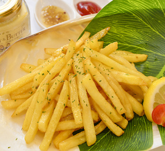 フライドポテト＋手羽先1本