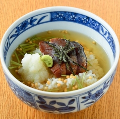 名物鯖へしこ 出汁茶漬け