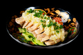 料理メニュー写真&nbsp;蒸し鶏ネギソース