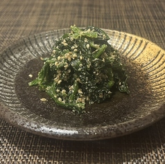 ほうれん草ごま和え