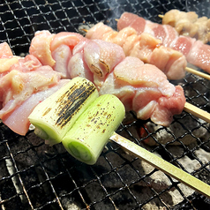 炭火焼鳥6本盛り合わせ