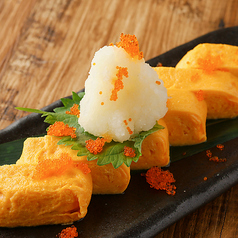 蘭王卵のだし巻き