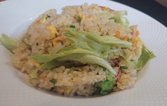 カニレタス炒飯