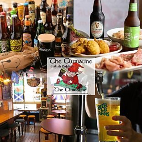 クラフトビールとウィスキーを中心に世界の銘酒が揃う【英国式パブダイニング】