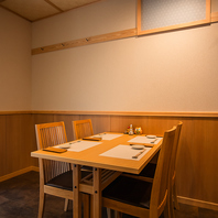 プライベート感を大切に。大切な日を過ごす特別な場所