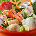 料理メニュー写真&nbsp;本気の刺身盛り 7種2貫盛