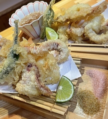 ヤリイカ天麩羅