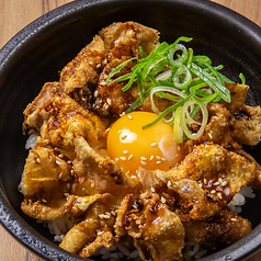鶏皮パリパリ丼